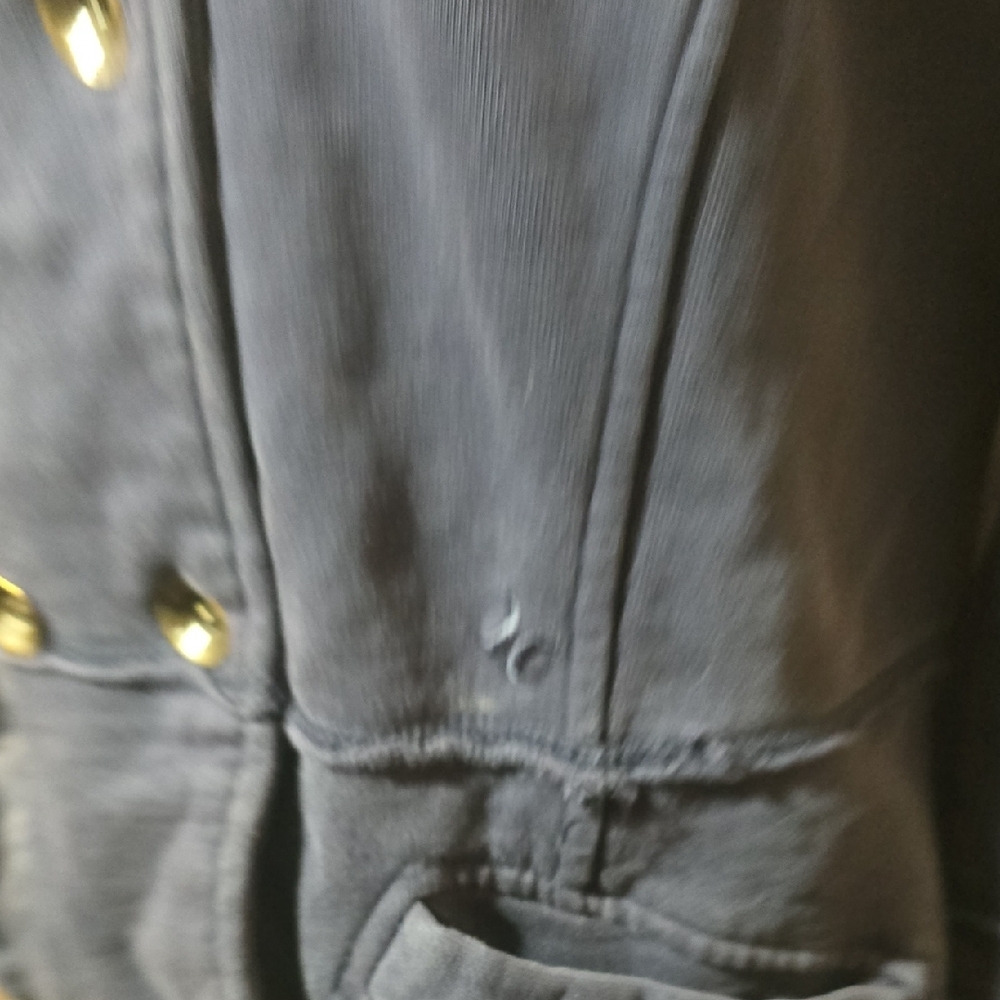 Hurley Navy Utility Jacket With Button Accents - image 5